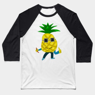 Cool Pineapple Baseball T-Shirt